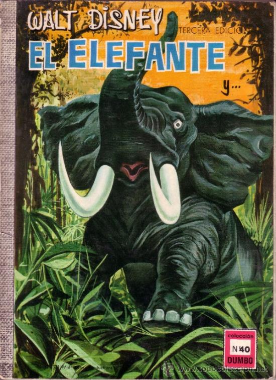 Tebeos: COLECCION DUMBO N&ordm; 40 EL ELEFANTE WALT DISNEY - Foto 1