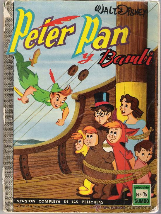 Tebeos: DUMBO 36 Peter Pan y Bambi (tara en contraportada) - Foto 1