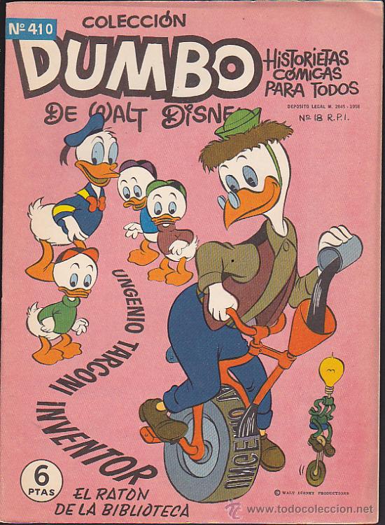 Tebeos: DUMBO 1&ordf; EDICION N&ordm; 410 - Foto 1