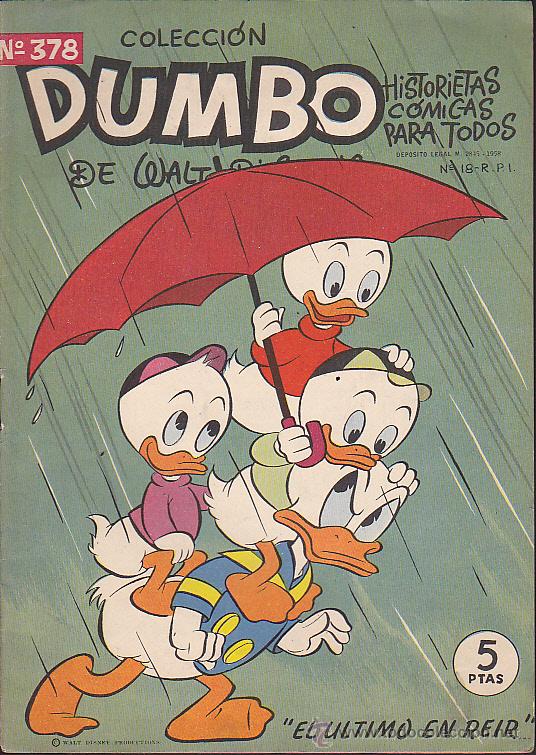 Tebeos: DUMBO 1&ordf; EDICION N&ordm; 378 - Foto 1
