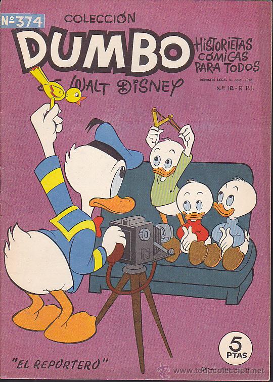 Tebeos: DUMBO 1&ordf; EDICION N&ordm; 374 - Foto 1