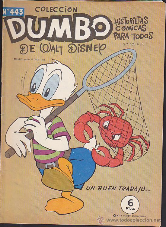 Tebeos: DUMBO 1&ordf; EDICION N&ordm; 443 - Foto 1