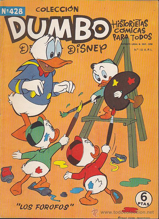 Tebeos: DUMBO 1&ordf; EDICION N&ordm; 428 - Foto 1