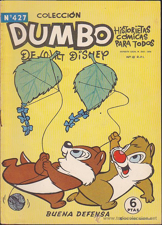 Tebeos: DUMBO 1&ordf; EDICION N&ordm; 427 - Foto 1