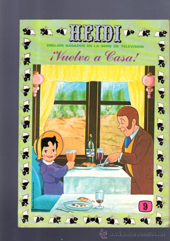Tebeos: TEBEO DE HEIDI. N&ordm; 9. 1976. ERSA. - Foto 1