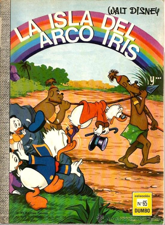 Tebeos: COLECCION DUMBO NUMERO 65: LA ISLA DEL ARCO IRIS - Foto 1