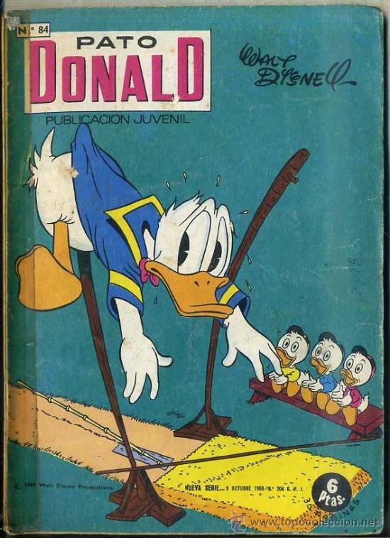 Tebeos: PATO DONALD N&ordm; 84 - Foto 1