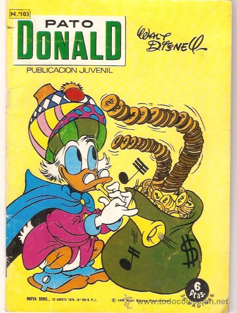 Tebeos: COMI PATO DONALD N&ordm; 103 - Foto 1