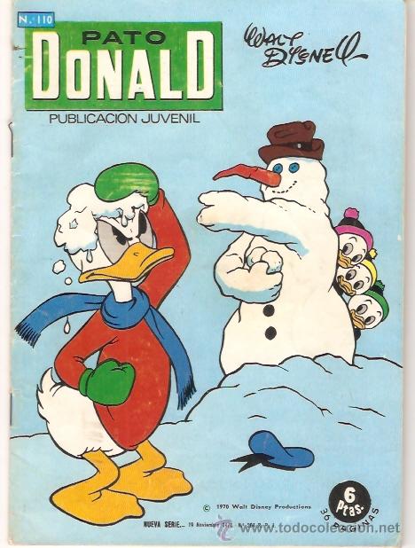 Tebeos: COMI PATO DONALD N&ordm; 110 - Foto 1