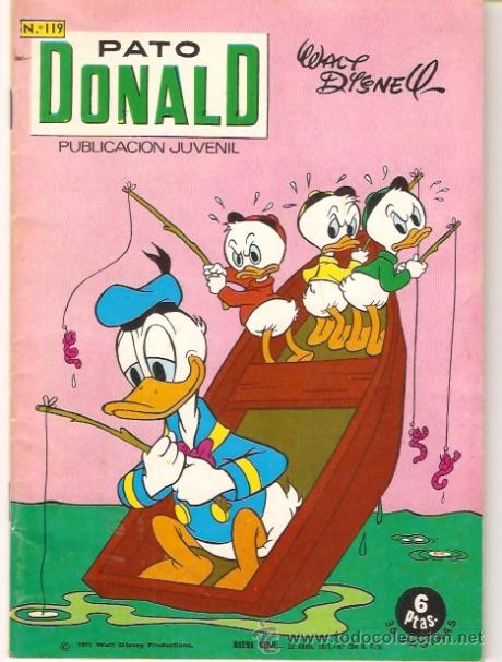 Tebeos: COMI PATO DONALD N&ordm; 119 - Foto 1