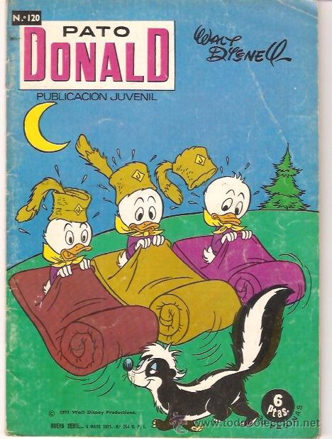 Tebeos: COMI PATO DONALD N&ordm; 120 - Foto 1