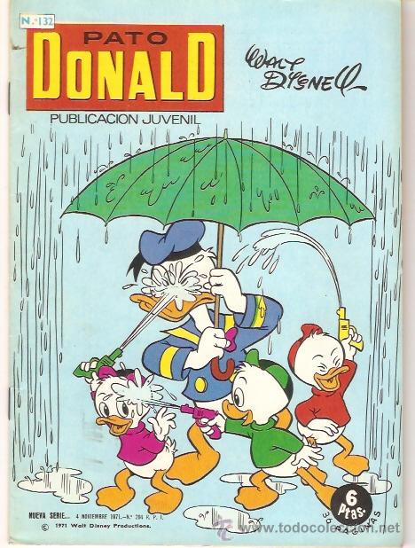 Tebeos: COMI PATO DONALD N&ordm; 132 - Foto 1