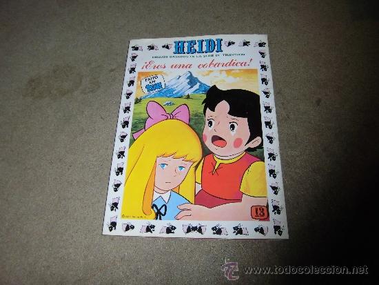 Tebeos: HEIDI  N&ordm; 13   ERES UNA COBARDICA  EDICIONES ERSA - Foto 1