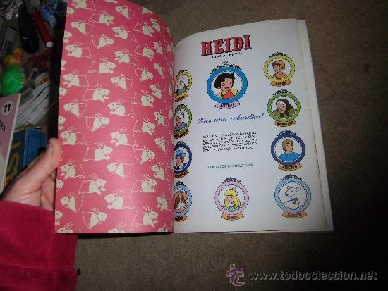Tebeos: HEIDI  N&ordm; 13   ERES UNA COBARDICA  EDICIONES ERSA - Foto 3