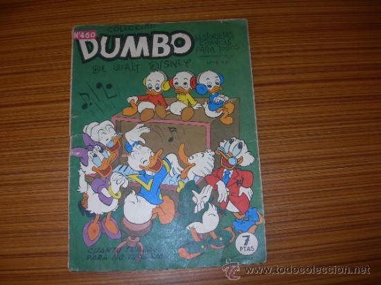 Tebeos: DUMBO        N&ordm; 460   DE ERSA - Foto 1