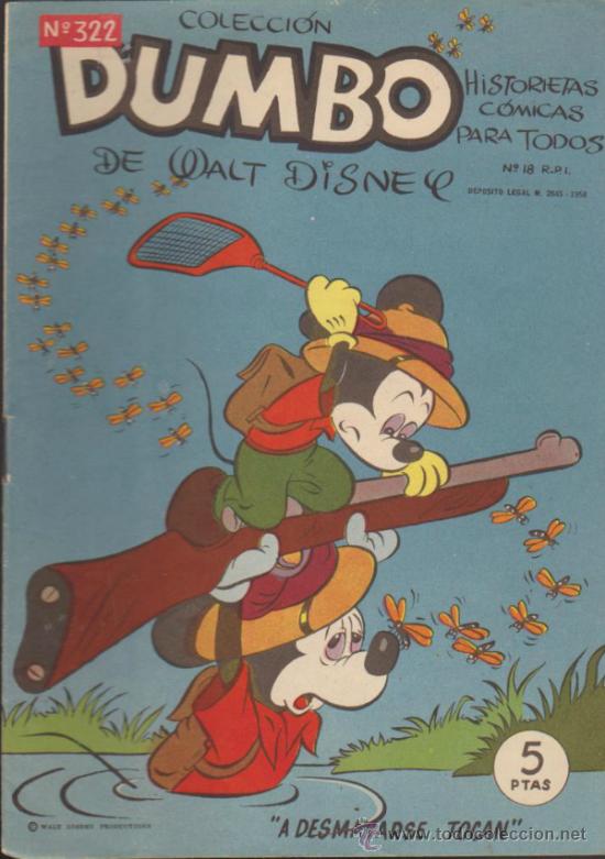 Tebeos: Dumbo. Ersa  1947. n&ordm;  322. - Foto 1