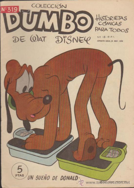 Tebeos: Dumbo. Ersa  1947. n&ordm;  319. - Foto 1