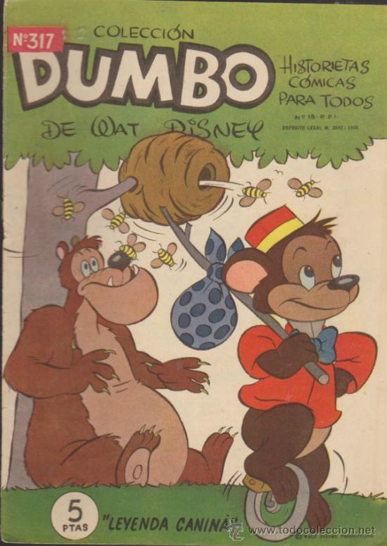 Tebeos: Dumbo. Ersa  1947. n&ordm;  317. - Foto 1