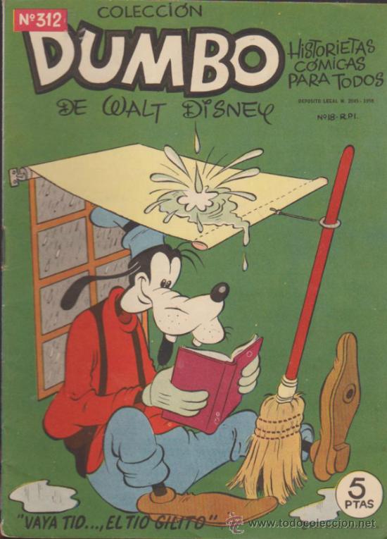 Tebeos: Dumbo. Ersa  1947. n&ordm;  312. - Foto 1