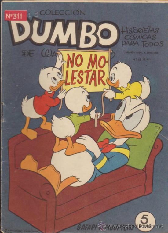 Tebeos: Dumbo. Ersa  1947. n&ordm;  311. - Foto 1