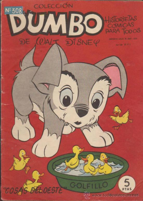 Tebeos: Dumbo. Ersa  1947. n&ordm;  308. - Foto 1