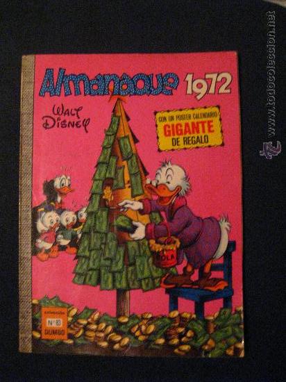 Tebeos: COLECCION DUMBO N&ordm; 83 ALMANAQUE 1972 - Foto 1
