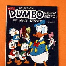 Livros de Banda Desenhada: COLECCION DUMBO - WALT DISNEY - HISTORIETAS COMICAS - Nº 315 - PLATILLOS VOLANTES - ERSA -. Lote 45150613