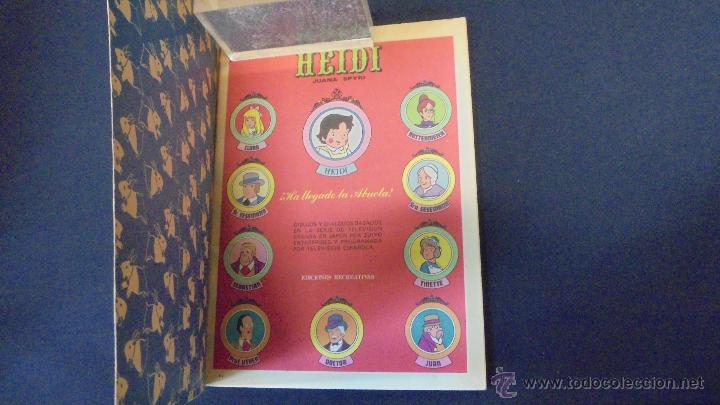 Tebeos: HEIDI - N&ordm; 7 - EDICIONES RECREATIVAS. - Foto 2