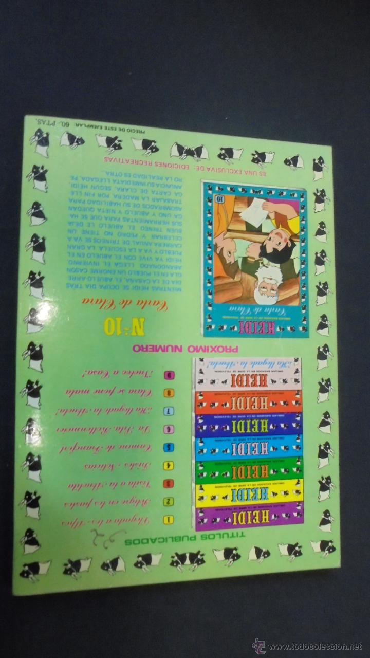 Tebeos: HEIDI - N&ordm; 9 - EDICIONES RECREATIVAS. - Foto 4