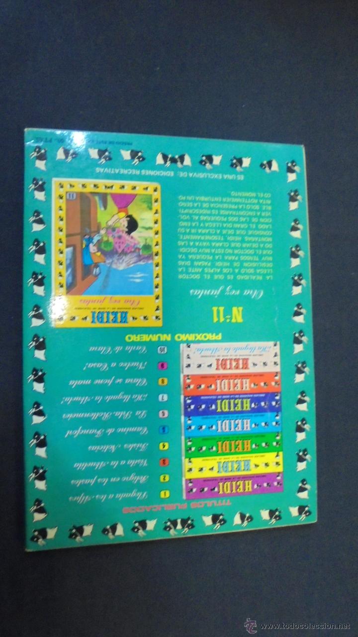 Tebeos: HEIDI - N&ordm; 10 - EDICIONES RECREATIVAS. - Foto 4