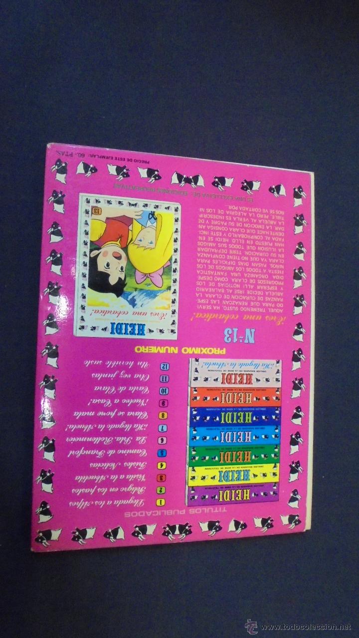 Tebeos: HEIDI - N&ordm; 12 - EDICIONES RECREATIVAS. - Foto 4