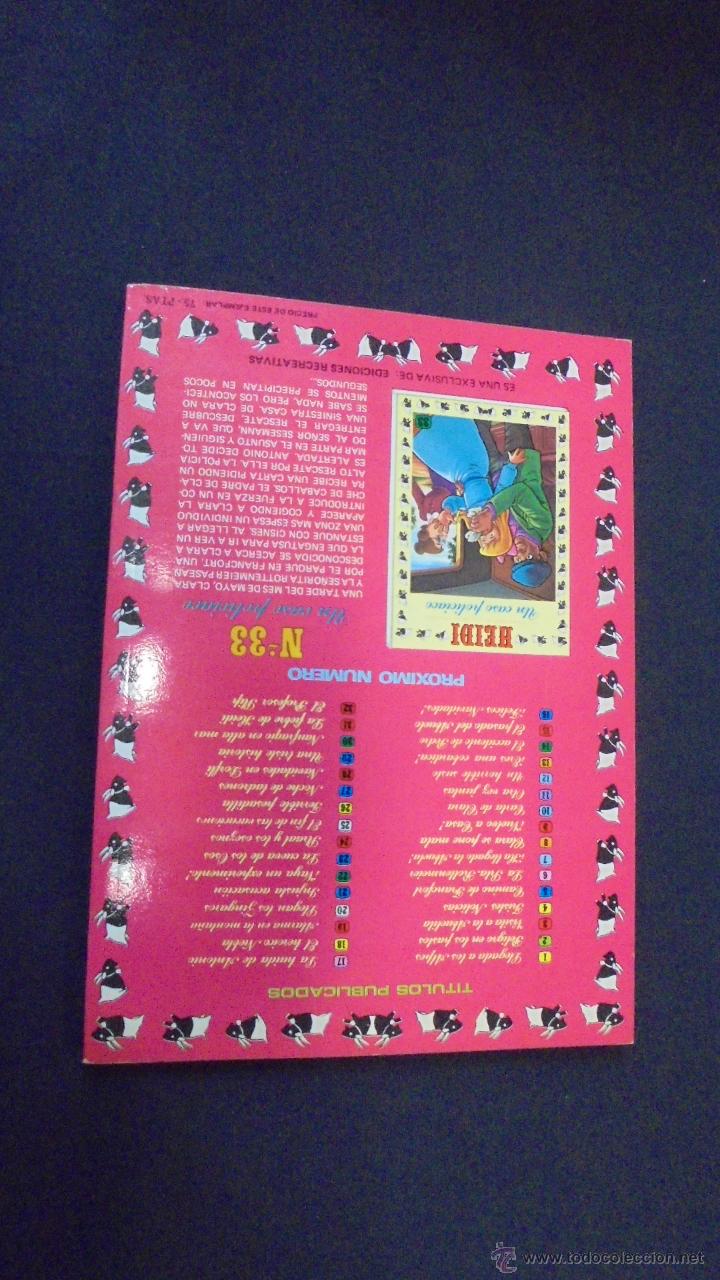 Tebeos: HEIDI - N&ordm; 32 - EDICIONES RECREATIVAS. - Foto 4