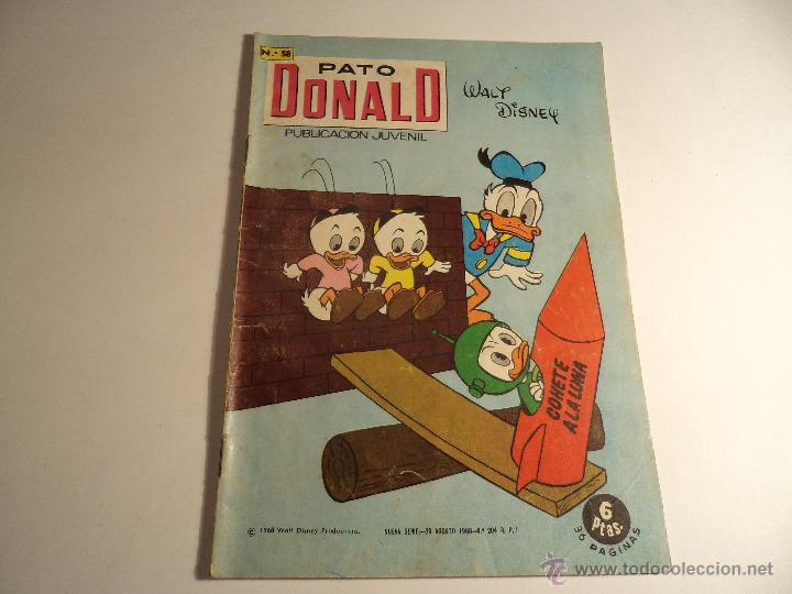 Tebeos: Pato Donald. n&ordm; 58. ERSA. (e-1). - Foto 1