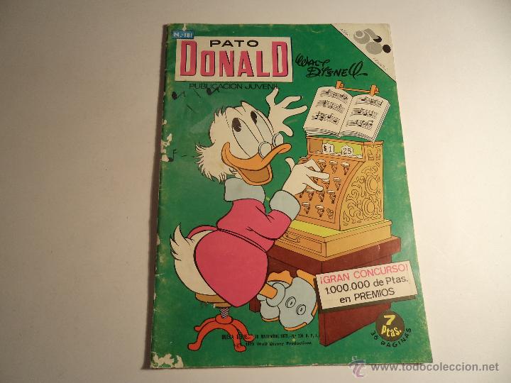 Tebeos: Pato Donald. n&ordm; 181. ERSA. (e-1). - Foto 1