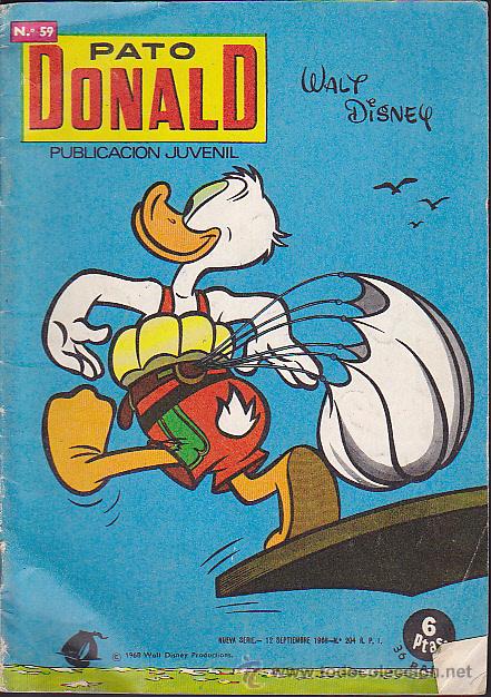 Tebeos: COMIC COLECCION PATO DONALD N&ordm; 59 - Foto 1