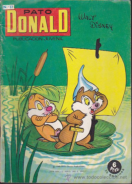 Tebeos: COMIC COLECCION PATO DONALD N&ordm; 57 - Foto 1