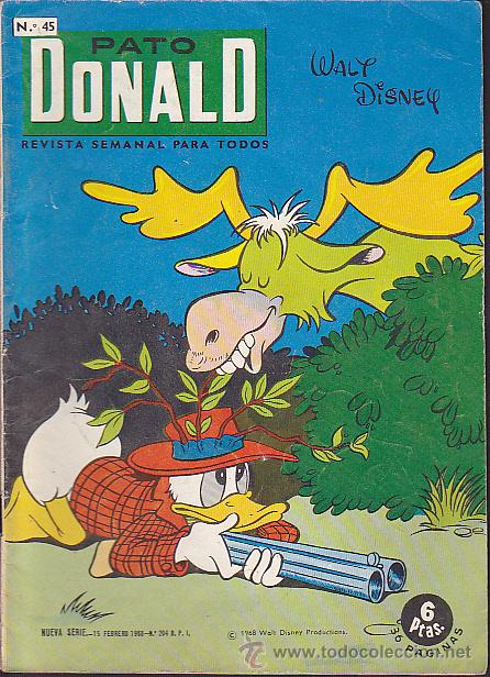 Tebeos: COMIC COLECCION PATO DONALD N&ordm; 45 - Foto 1