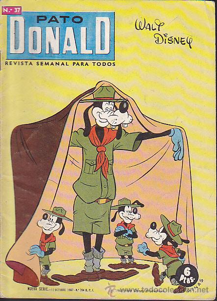 Tebeos: COMIC COLECCION PATO DONALD N&ordm; 37 - Foto 1