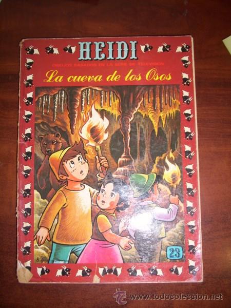 Tebeos: SPYRI, Juana. Heidi. [23] : La cueva de los osos - Foto 1