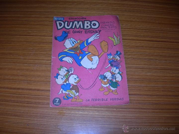Tebeos: DUMBO  N&ordm; 515   DE ERSA - Foto 1
