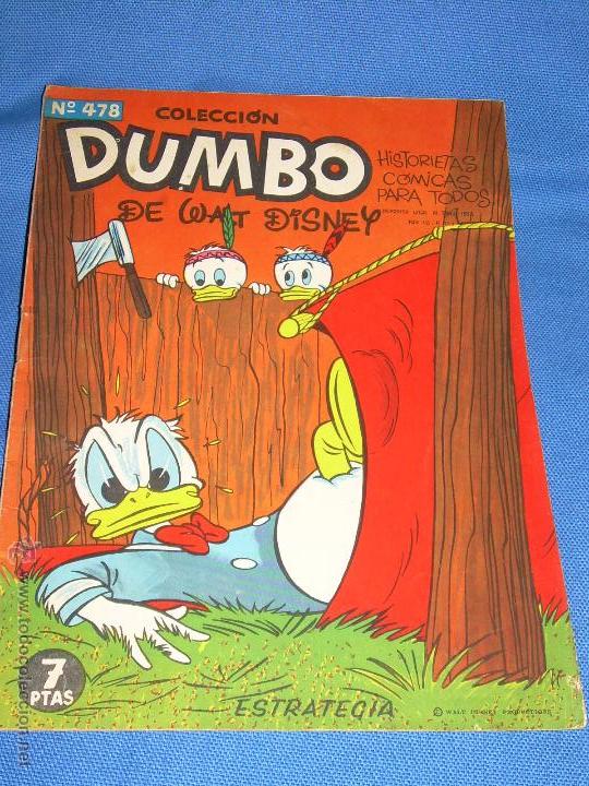 Tebeos: COLECCION DUMBO - WALT DISNEY - N&ordm; 478 - Foto 1