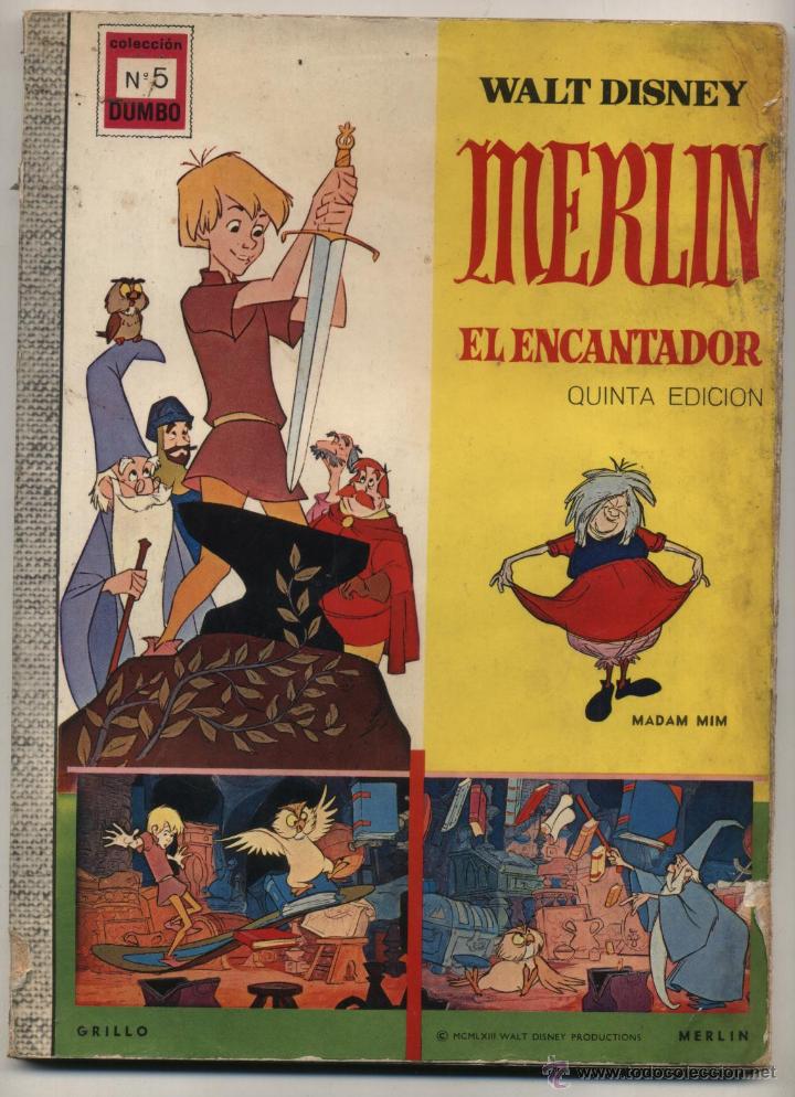 Tebeos: Dumbo n&ordm; 5. Merlin el Encantador. - Foto 1