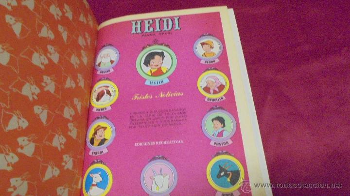 Tebeos: HEIDI. N&ordm; 4. EDICIONES RECREATIVAS. ERSA. - Foto 2