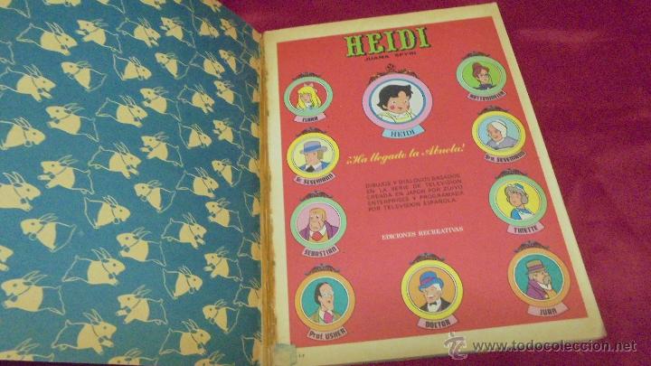 Tebeos: HEIDI. N&ordm; 7. EDICIONES RECREATIVAS. ERSA. - Foto 2