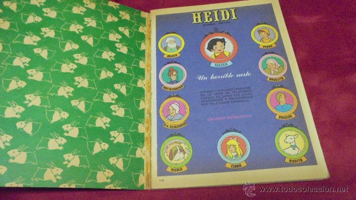Tebeos: HEIDI. N&ordm; 12. EDICIONES RECREATIVAS. ERSA. - Foto 2