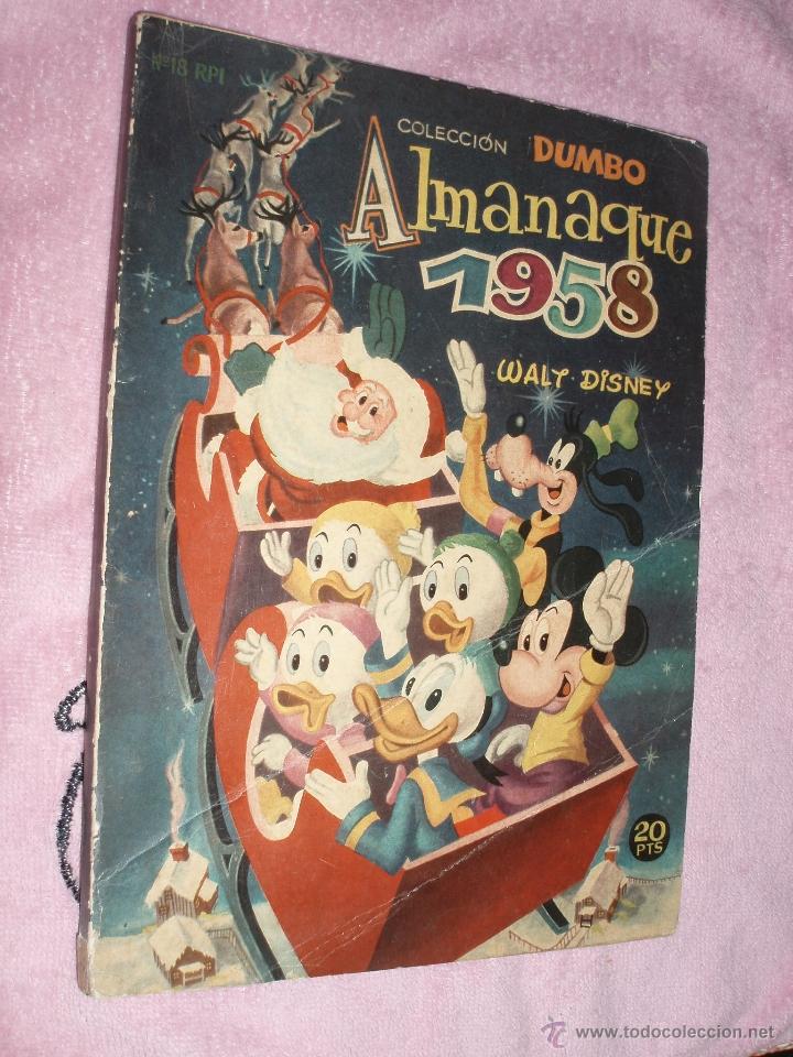 Tebeos: ALMANAQUE 1958,DUMBO ERSA - Foto 1