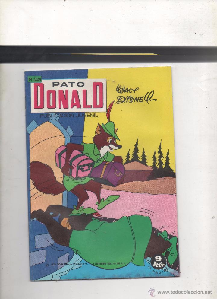 Tebeos: PATO DONALD. N&ordm; 224. ERSA. E2 - Foto 1