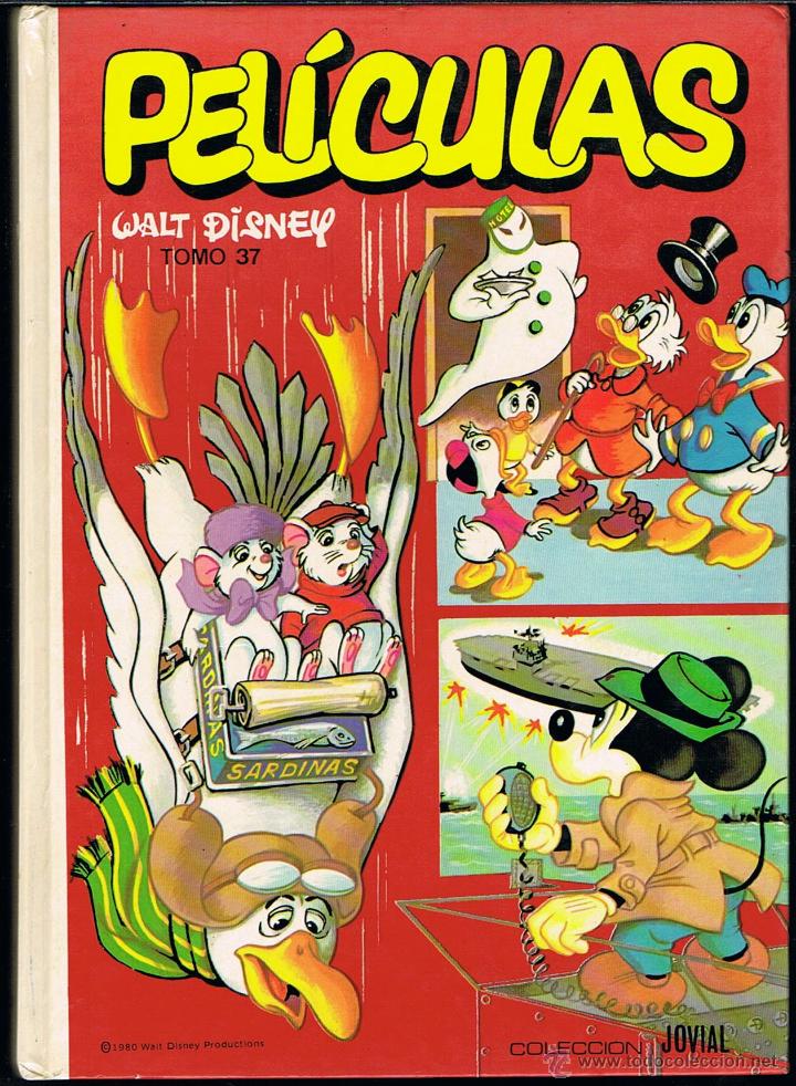 Tebeos: PELICULAS DE WALT DISNEY TOMO 37 - Foto 1