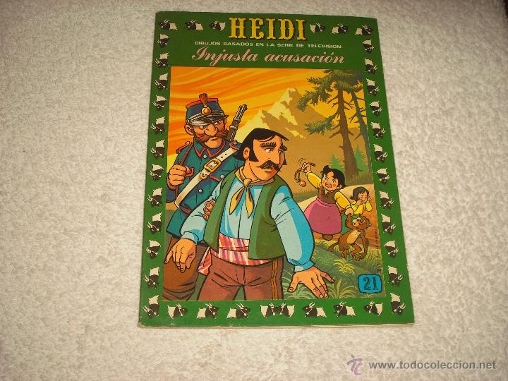Tebeos: HEIDI N. 21 , INJUSTA ACUSACION - Foto 1