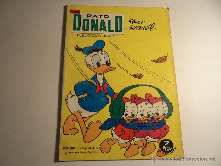 Tebeos: pato donald. n&ordm; 186. ersa. (e-10) - Foto 1